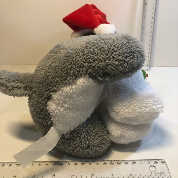 Cut Holiday Christmas Cat with Hat - Picture 8 of 9